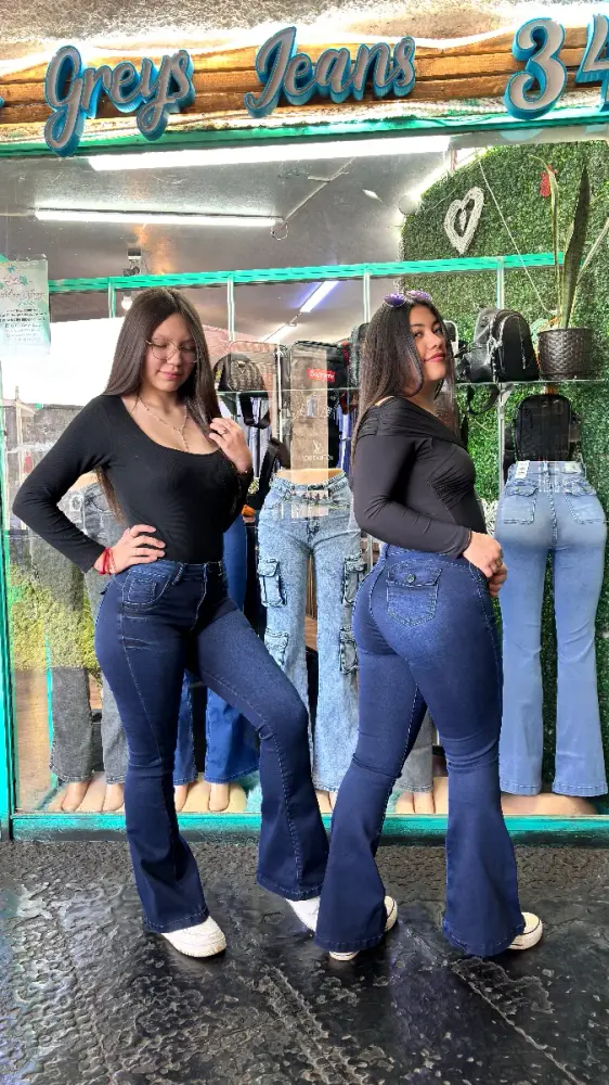 Flare Azul Con Tapete (34 a 44)