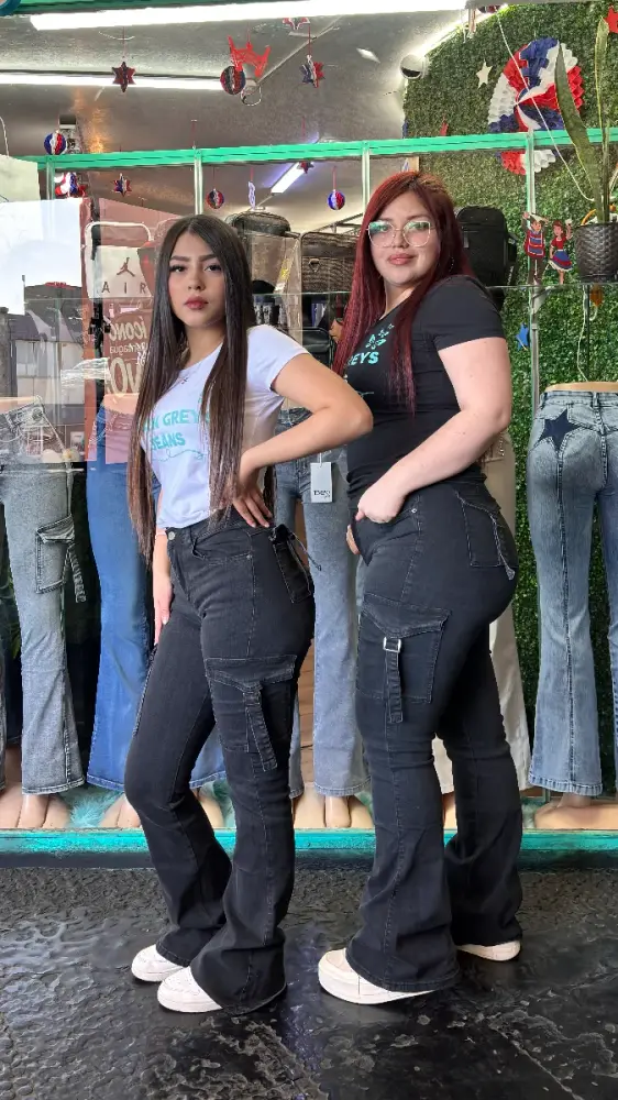 Cargo Jeans Flare (42 44 46)