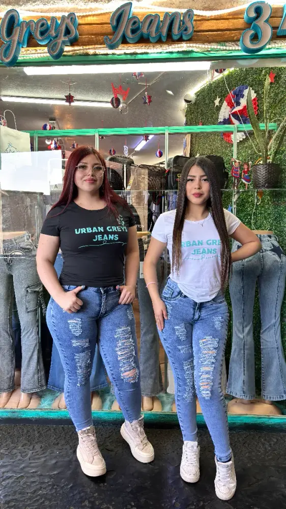 Skinny Destroyed mezclilla (34 a 46)